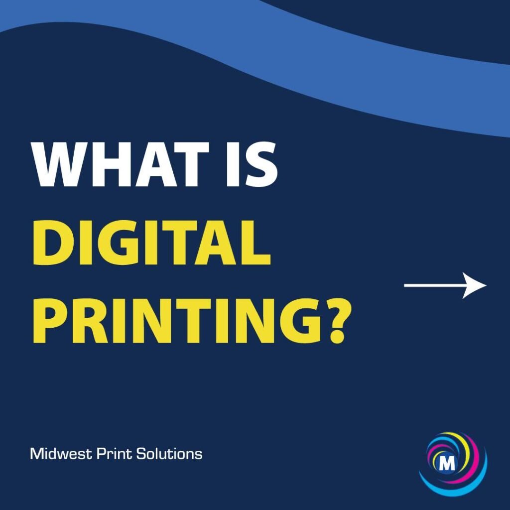 Title slide of a Digital Printing Carousel for Midwest Computer Solutions, linking to the external post.